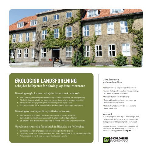 DOWNLOAD brochure som PDF - Økologisk Landsforening