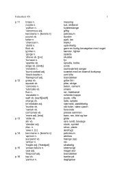 Gloser i PDF-format - korrekt lydskrift - Anglo Files