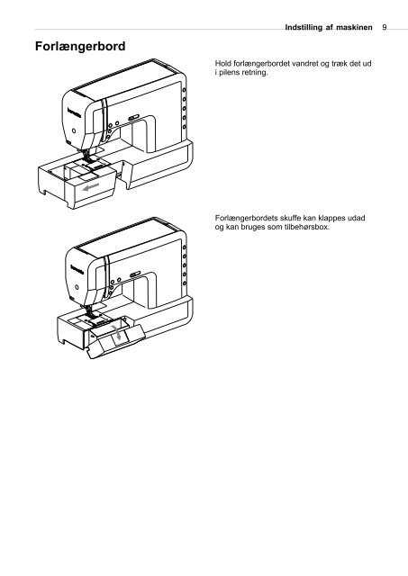 Instruktionsbok - Bernina