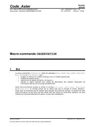 [U4.90.03] Macro-commande OBSERVATION - Code_Aster