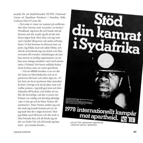 Uppdrag Solidaritet - The Nordic Documentation on the Liberation ...