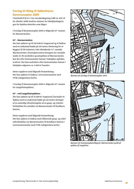 Marmormolen II - Forslag til lokalplan med kommuneplantillæg