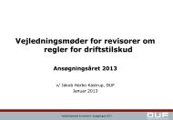 Vejledningsmøde 2013 for revisorer slides - Dansk Ungdoms ...