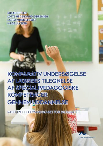 Komparativ undersøgelse af læreres - Institut for Uddannelse og ...