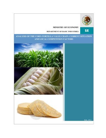 ministry of economy analysis of the corn-tortilla value chain