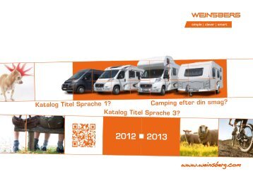 Brochure 2012-13 - Thisted Auto Camper