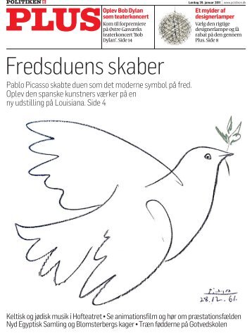 Pablo Picasso skabte duen som det moderne ... - Politiken Plus