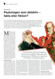 Psykologen som detektiv – fakta eller fiktion?