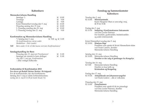 Download program for maj 2013 - Kristensamfundet