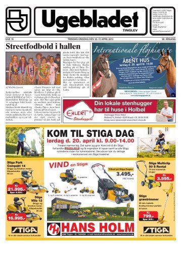 KOM TIL STIGA DAG - Ugebladet for Tinglev