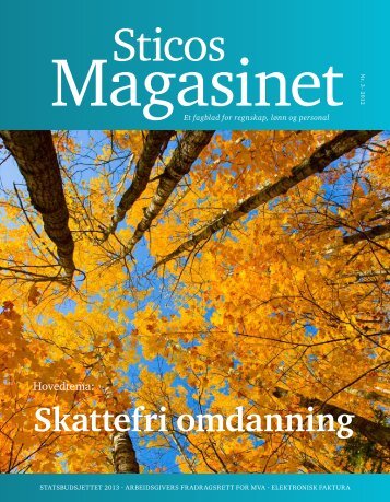 Les denne utgaven av Sticos Magasinet i PDF-format.