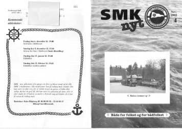 SMK-Nyt 4 - Silkeborg Motorbåd Klub