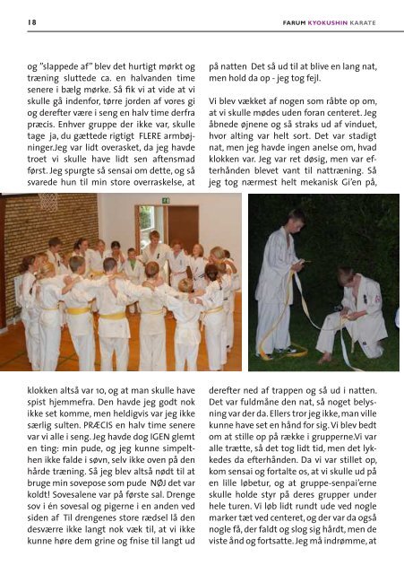 Januar 2011 - Farum Kyokushin Karate