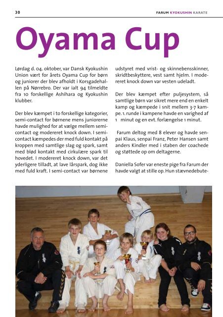 Januar 2011 - Farum Kyokushin Karate