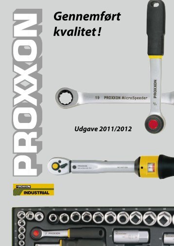 Katalog over top- og fastnøgler - BROMMANN ApS