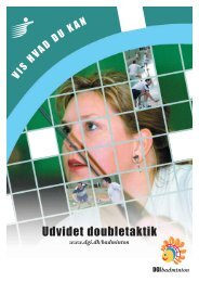 Udvidet doubletaktik - DGI