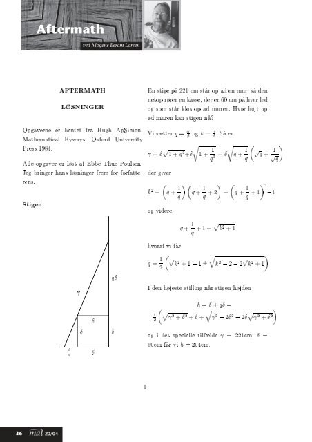 MAT 15 - Matilde - Dansk Matematisk Forening