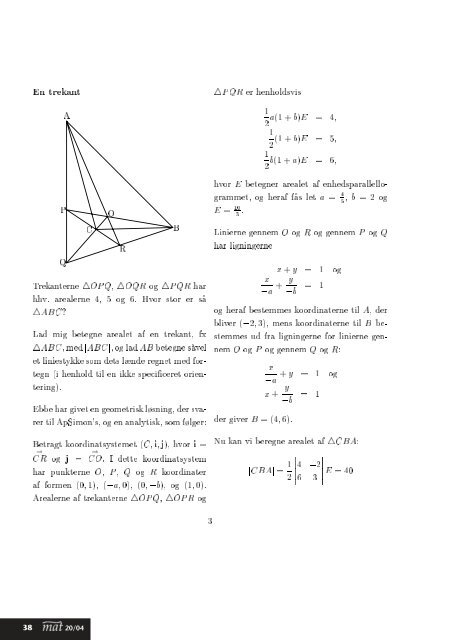 MAT 15 - Matilde - Dansk Matematisk Forening