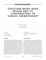 structure-based drug design and its contributions to cancer ...