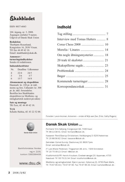 Levon Aronian - Dansk Skak Union