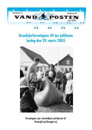 Grundejerforeningens 40 års jubilæum lørdag den 29. marts 2003