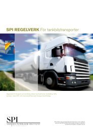 SPI RegelveRk För tankbilstransporter - Svenska Petroleum och ...
