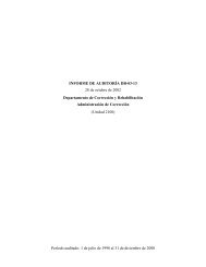 Período auditado - Oficina del Contralor