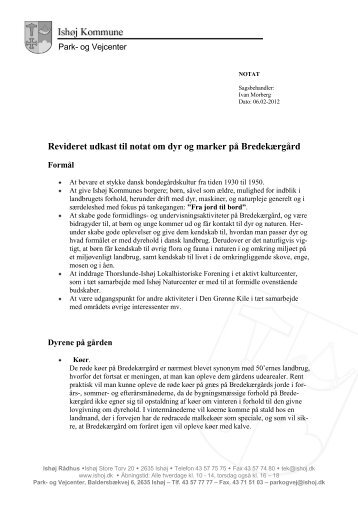 Bredekærgård Rev udkast 120212.pdf - Ishøj Kommune