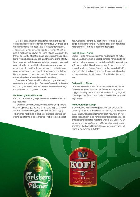 Årsrapport 2004 - Carlsberg Group