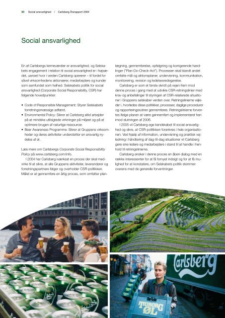 Årsrapport 2004 - Carlsberg Group