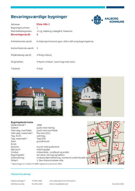 Elme Alle. SAVE. Lokalplan 05-078 - Aalborg Kommune