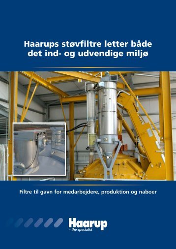 Haarups støvfiltre letter både det ind- og udvendige miljø