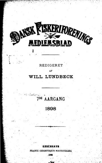 Dansk Fiskeriforenings Medlemsblad 1898 - Runkebjerg.dk