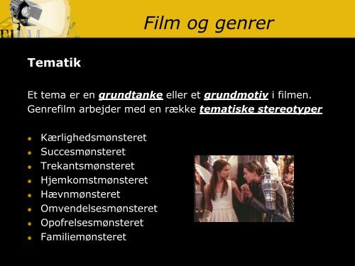 Film og genrer