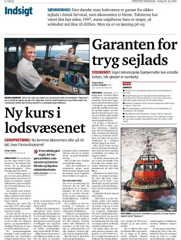 Artikel: Ny kurs i lodsvæsenet - DanPilot