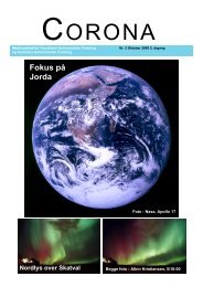 Corona nr. 3/2000 - Trondheim Astronomiske Forening