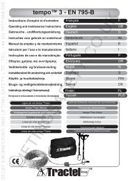 tempo™ 3 - Lifting Equipment