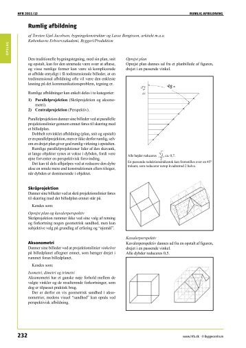 232 rumlig afbildning - HFB