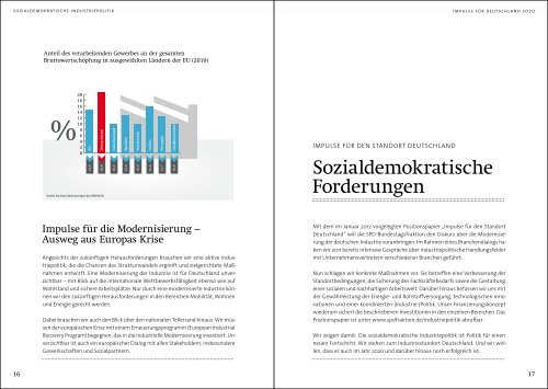 Sozialdemokratische Industriepolitik - SPD Bundestagsfraktion