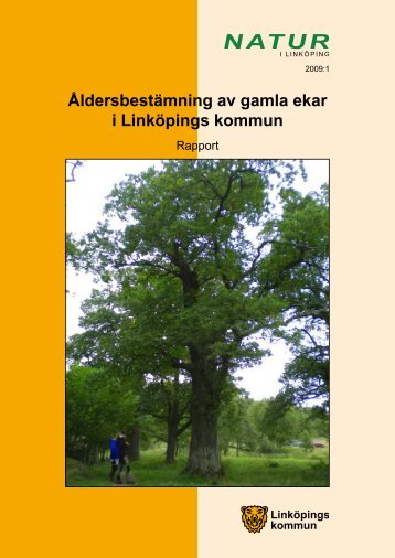 Åldersbestämning av gamla ekar i Linköpings kommun