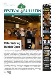 Bulletin 6 - Dansk Bridgefestival