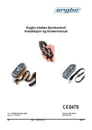 Tunnel mounting - Engbo