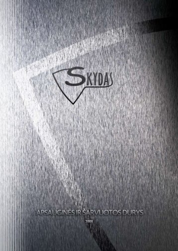 2008 m. sausis - Plieninis skydas