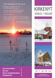 Kirkeblad nr. 4 - 2012 - Vivild-Vejlby pastorat