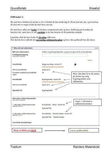 Opgavesamling kreativt grundforløb - Tradium