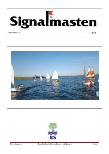 Signalmast - Bogø Sejlklub