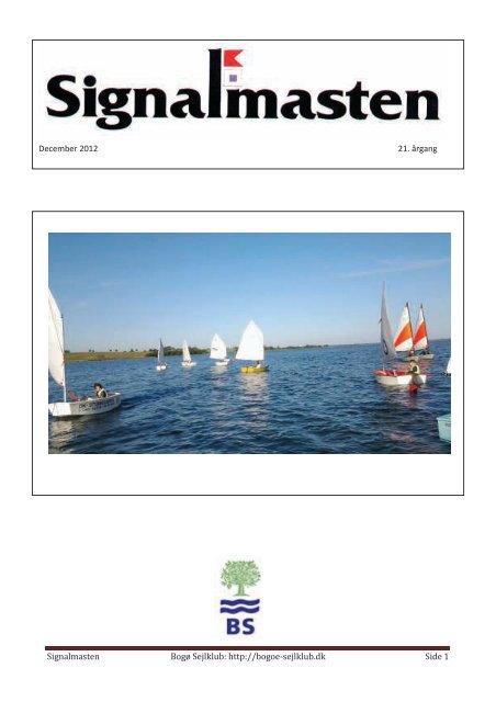 Signalmast - Bogø Sejlklub