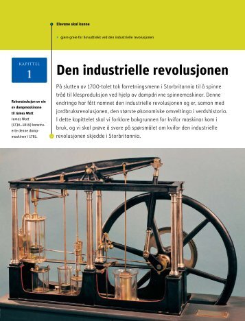 Den industrielle revolusjonen - Portal