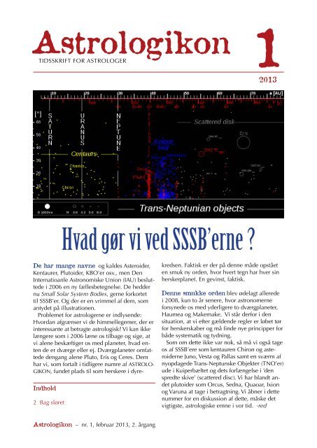 Astrologikon Hvad gør vi ved SSSB'erne ? - Astrologisk Selskab