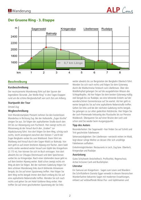 Wanderung Der Gruene Ring - 3. Etappe